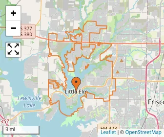 Area schools map